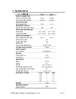 Предварительный просмотр 3 страницы CMA Dishmachines CMA-44 H.T. Installation & Operation Manual