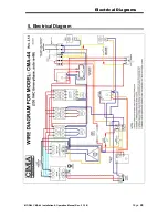 Предварительный просмотр 25 страницы CMA Dishmachines CMA-44 H.T. Installation & Operation Manual