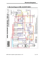 Предварительный просмотр 27 страницы CMA Dishmachines CMA-44 H.T. Installation & Operation Manual