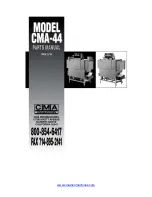 CMA Dishmachines CMA-44 L.T. Parts Manual предпросмотр