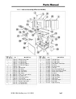 Предварительный просмотр 7 страницы CMA Dishmachines CMA-44 L.T. Parts Manual