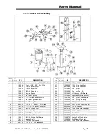 Предварительный просмотр 20 страницы CMA Dishmachines CMA-44 L.T. Parts Manual