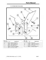 Предварительный просмотр 23 страницы CMA Dishmachines CMA-44 L.T. Parts Manual