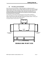 Предварительный просмотр 5 страницы CMA Dishmachines CMA-66 L.T. Installation & Operation Manual