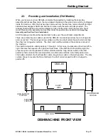 Предварительный просмотр 6 страницы CMA Dishmachines CMA-66 L.T. Installation & Operation Manual