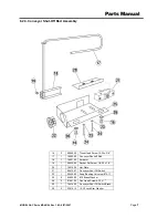 Preview for 7 page of CMA Dishmachines CMA-GL-C Parts Manual