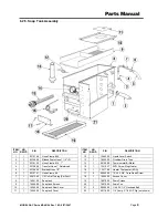 Preview for 9 page of CMA Dishmachines CMA-GL-C Parts Manual