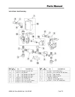 Preview for 10 page of CMA Dishmachines CMA-GL-C Parts Manual