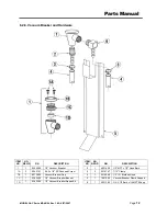 Preview for 12 page of CMA Dishmachines CMA-GL-C Parts Manual