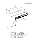 Preview for 15 page of CMA Dishmachines CMA-GL-C Parts Manual