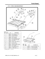 Предварительный просмотр 7 страницы CMA Dishmachines CMA-L-1X Parts Manual