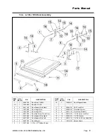 Предварительный просмотр 8 страницы CMA Dishmachines CMA-L-1X Parts Manual