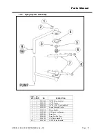 Предварительный просмотр 9 страницы CMA Dishmachines CMA-L-1X Parts Manual