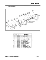 Предварительный просмотр 16 страницы CMA Dishmachines CMA-L-1X Parts Manual