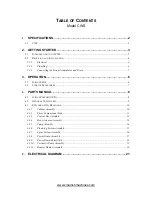 Preview for 2 page of CMA Dishmachines CWS Service & Parts Manual