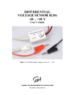 CMA Dishmachines DIFFERENTIAL
VOLTAGE SENSOR 0210I User Manual предпросмотр