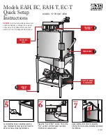 Предварительный просмотр 2 страницы CMA Dishmachines E-C-T Quick Setup Instructions