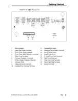 Предварительный просмотр 8 страницы CMA Dishmachines EST-44 Service And Parts Manual