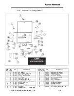 Предварительный просмотр 28 страницы CMA Dishmachines EST-44 Service And Parts Manual