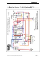 Предварительный просмотр 52 страницы CMA Dishmachines EST-44 Service And Parts Manual