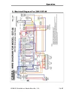 Предварительный просмотр 23 страницы CMA Dishmachines EST66 H.T. Installation & Operation Manual