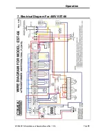 Предварительный просмотр 25 страницы CMA Dishmachines EST66 H.T. Installation & Operation Manual