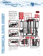 Предварительный просмотр 3 страницы CMA Dishmachines First Chemical EST- 44 Quick Setup Instructions