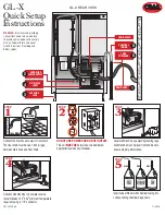 Предварительный просмотр 1 страницы CMA Dishmachines GL-X Quick Setup Instructions