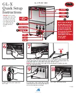 Предварительный просмотр 2 страницы CMA Dishmachines GL-X Quick Setup Instructions