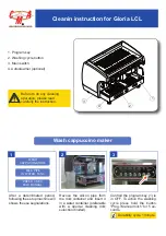 CMA Dishmachines Gloria LCL Cleaning Instruction preview