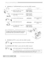 Предварительный просмотр 12 страницы CMA Dishmachines Sara AK Use And Maintenance Manual