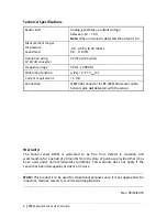 Preview for 4 page of CMA Dishmachines SOUND SENSOR BT80i User Manual