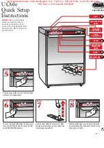 Предварительный просмотр 2 страницы CMA Dishmachines UC60E Quick Setup Instructions