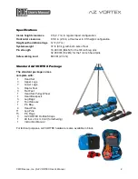 Предварительный просмотр 3 страницы CMC Rescue AZ VORTEX User Manual