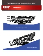 Preview for 18 page of CMC 83 HD+ ARBOR PRO Manual