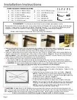 Preview for 2 page of CMC Aluminum Glass Doors Installation & Operation Manual