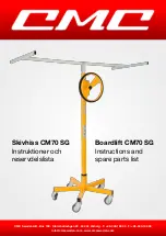 Preview for 1 page of CMC Boardlift CM70 SG Instructions