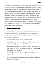 Preview for 2 page of CMC MIDI Thru5 WC User Manual