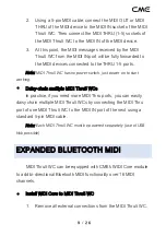 Preview for 9 page of CMC MIDI Thru5 WC User Manual