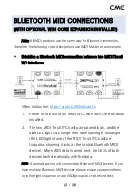 Preview for 12 page of CMC MIDI Thru5 WC User Manual