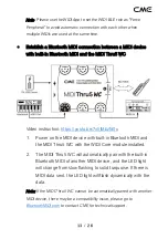 Preview for 13 page of CMC MIDI Thru5 WC User Manual