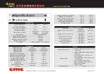 Preview for 4 page of CMC S19HD PRO Use And Maintenance Manual