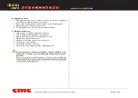 Preview for 42 page of CMC S19HD PRO Use And Maintenance Manual