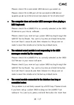 Preview for 16 page of CMC U6MIDI PRO User Manual