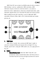 Preview for 4 page of CMC WIDI THRU6 BT User Manual