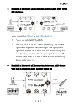 Preview for 9 page of CMC WIDI THRU6 BT User Manual