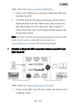 Preview for 10 page of CMC WIDI THRU6 BT User Manual