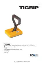 Preview for 9 page of CMCO TIGRIP THM 120 Operating Instructions Manual