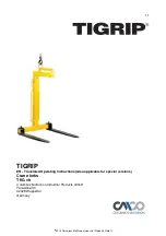 Preview for 11 page of CMCO TIGRIP TKG 1,0 vh Operating Instructions Manual