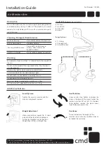 Предварительный просмотр 1 страницы CMD 133434 Installation Manual